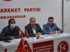 Kocacan, MHP’li başkanlarla istişare yaptı