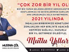 Başkan Mustafa Çöl’den Yeni Yıl Mesajı