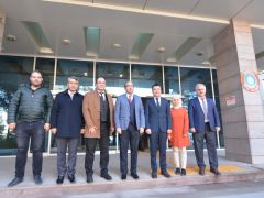 Başkan Mustafa Çöl Devlet Hastanesini Ziyaret Etti