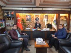 OEDAŞ Afyon İl Müdürlüğünden Başkan Mustafa Çöl’e Ziyaret