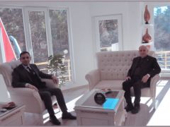 Ankara Yenimahalle Belediye Başkanı Fethi Yaşar, Kaymakam Mehmet Sülün’ü Ziyaret Etti