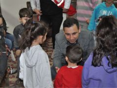 Kaymakam Mehmet Sülün Deprem Bölgesinden Gelen Misafirleri Ziyaret Etti