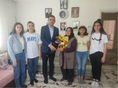 Kaymakam Mehmet Sülün, Anneler Günü Dolayısıyla Keziban Koç’u Ziyaret Etti