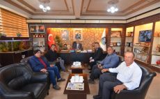Sandıklı Muhtarlar Derneğinden, Başkan Mustafa Çöl’e Ziyaret
