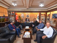 Sandıklı Muhtarlar Derneğinden, Başkan Mustafa Çöl’e Ziyaret