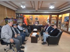 Zafer Mahellesinden Başkan Mustafa Çöl’e Ziyaret
