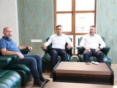 Afyonkarahisar Milletvekili Dr. Hasan Arslan’dan Başkan Öztaş’a Ziyaret