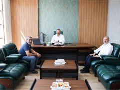 Sandıklı İlçe Müftüsü Ömer Ünal’dan Başkan Adnan Öztaş’ a Ziyaret