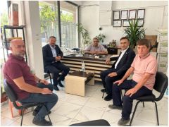 Milletvekili Dr. Hasan Arslan ve Belediye Başkanı Adnan Öztaş’tan Esnaf Ziyareti