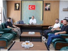 Bolvadin AK Parti Heyetinden Sandıklı Belediye Başkanı Adnan Öztaş’a Ziyaret