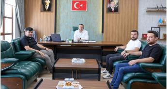 Bolvadin AK Parti Heyetinden Sandıklı Belediye Başkanı Adnan Öztaş’a Ziyaret