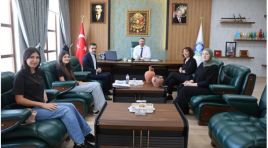 Afyonkarahisar Dumlupınar Bilim ve Sanat Merkezi’nden  Sandıklı Belediye Başkanı Adnan Öztaş’a Ziyaret