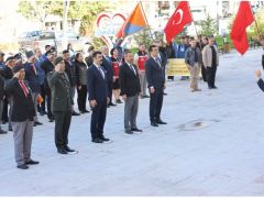 19 Eylül Gaziler Günü, Çelenk Sunma Töreni Yapıldı