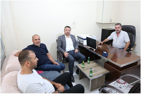 Sandıklı Belediye Başkanı Adnan Öztaş’tan Hal Müdürlüğüne Ziyaret