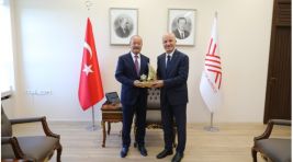 Mehmet Taytak’tan YÖK Başkanı Özvar’a Ziyaret