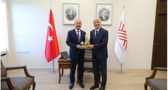 Mehmet Taytak’tan YÖK Başkanı Özvar’a Ziyaret