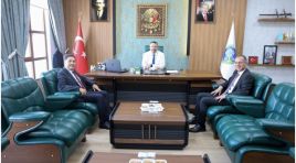 Ziraat Bankasından, Başkan Adnan Öztaş’a Ziyaret