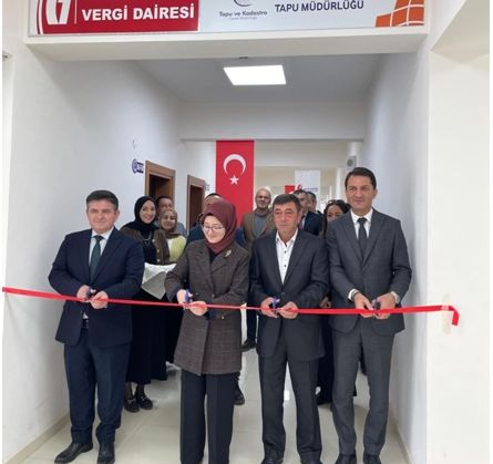 Evciler Vergi Dairesi Hizmete Açıldı