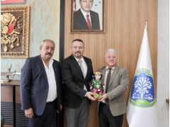 Tatarlı Belediye Başkanı Musa Kayer’den Belediye Başkanı Adnan Öztaş’a Ziyaret