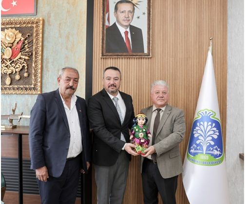 Tatarlı Belediye Başkanı Musa Kayer’den Belediye Başkanı Adnan Öztaş’a Ziyaret