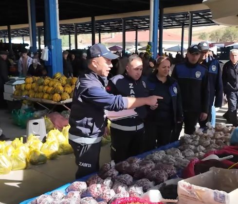 Sandıklı Belediyesi Zabıta Ekiplerinden Pazar Denetimi