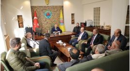 Prof. Dr. Veysel Eroğlu’ndan Sandıklı Ziraat Odası Başkanlığına Ziyaret