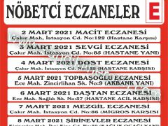 Nöbetçi Eczaneler