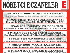 Nöbetçi Eczaneler