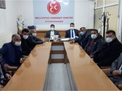 MHP’de İlçe Başkanları toplantısı yapıldı