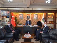 Milli Eğitim Müdürlüğünden Başkan Mustafa Çöl’e Ziyaret
