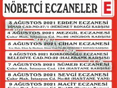 Nöbetçi Eczaneler