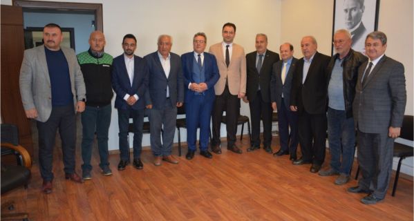 Kocacan ve Yönetimi Bir Dizi Ziyarette Bulundu