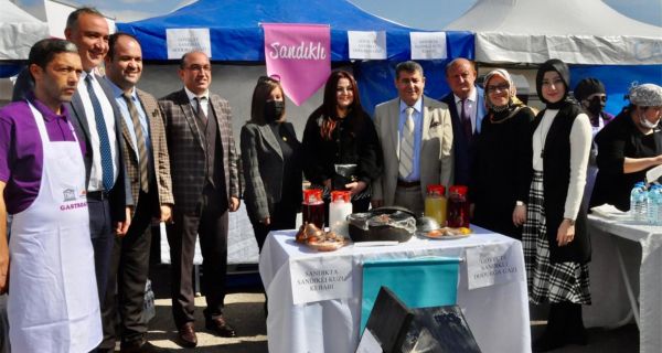 Protokol, Gastro Afyon Festivalini Ziyaret Etti