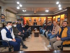 Gardaş Yarenlerden Başkan Mustafa Çöl’e Ziyaret
