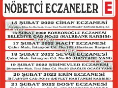 Nöbetçi Eczaneler