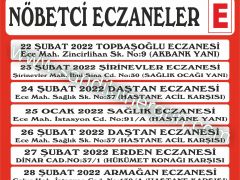 Nöbetçi Eczaneler