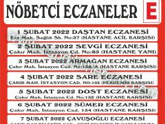 Nöbetçi Eczaneler