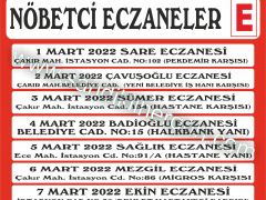Nöbetçi Eczaneler