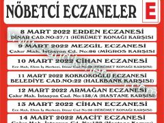 Nöbetçi Eczaneler