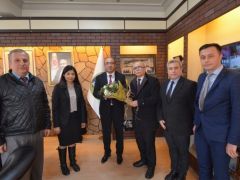 BAŞKAN MUSTAFA ÇÖL’E VERGİ HAFTASI ZİYARETİ
