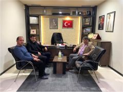 Kaymakam Eflatun Can Tortop Yeni Sandıklı Esnaf ve Sanatkarlar Kredi ve Kefalet Kooperatifini Ziyaret Etti