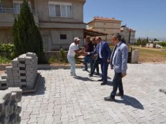 Başkan Çöl, Tapduk Emre Mahallesindeki Çalışmaları İnceledi
