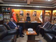 Enerji ve Tabi Kaynaklar Bakan Yardımcısı Prof. Dr. Şeref Kalaycı İlçemizi Ziyaret Etti