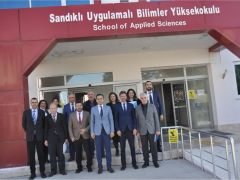 Sandıklı Uygulamalı Bilimler Yüksekokulunda Danışma Kurulu Toplantısı Düzenlendi