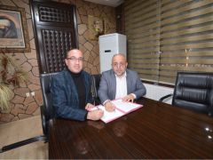 Vali Gökmen Çiçek Spor Kompleksi İçin İmzalar Atıldı