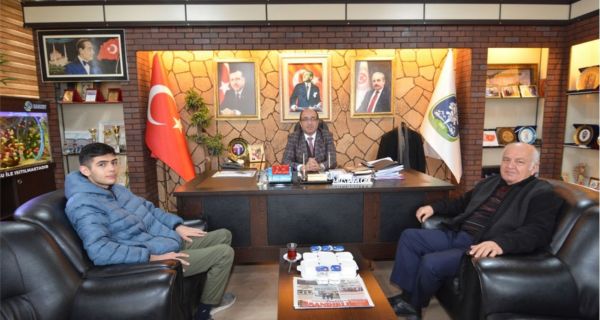 Başkan Çöl’e Teşekkür Ziyareti