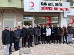 MHP’den deprem bölgesi için kan bağışı