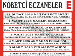 Nöbetçi Eczaneler