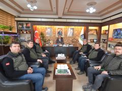 ESKİŞEHİR ORMAN BÖLGE MÜDÜRLÜĞÜNDEN BAŞKAN DR. MUSTAFA ÇÖL’E ZİYARET