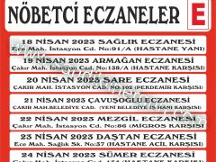 Nöbetçi Eczaneler
